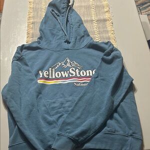Yellowstone National Park Blue Hoodie
